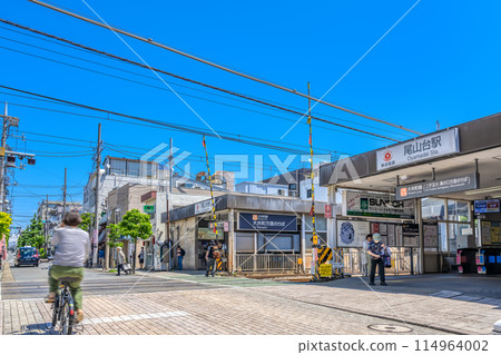 Cityscape of Setagaya Ward, Tokyo - Oyamadai Station Cityscape of Setagaya Ward, Tokyo - Oyamadai Station 114964002