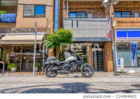 Setagaya Touring on a Large American Bike: Oyamadai Station 114964603