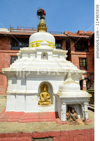 尼泊爾首都加德滿都斯瓦揚布納特寺風景非常美麗 尼泊爾首都加德滿都斯瓦揚布納特寺風景非常美麗 114965838