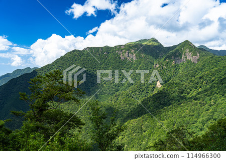 高知縣安川郡伊野町,夏天從 UFO 線看到的梶森 高知縣安川郡伊野町,夏天從 UFO 線看到的梶森 114966300