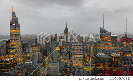 Night view of New York Empire State Building Night view of New York Empire State Building 114967088