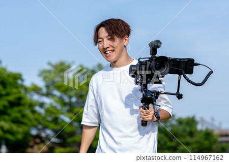 Video cameraman portrait model photography business Video cameraman portrait model photography business 114967162