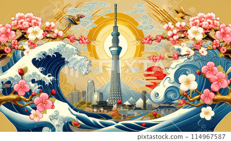 綏爛春天的到來：東京風景與櫻花 114967587