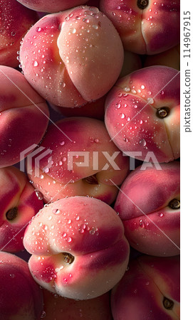 新鮮桃子的圖片照片 114967915