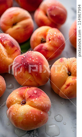 新鮮桃子的圖片照片 114967994