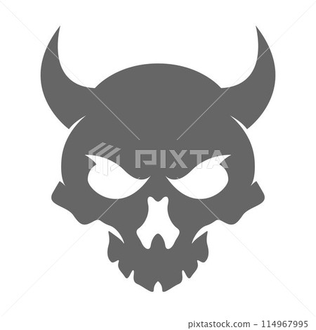 Devil icon logo design Devil icon logo design 114967995
