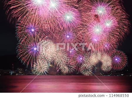 Shiga Prefecture Lake Biwa Fireworks Festival 114968550