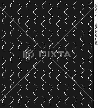 Vector seamless pattern of abstract lines 114969204