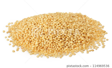 Amaranth grain seeds isolated on white background Amaranth grain seeds isolated on white background 114969536