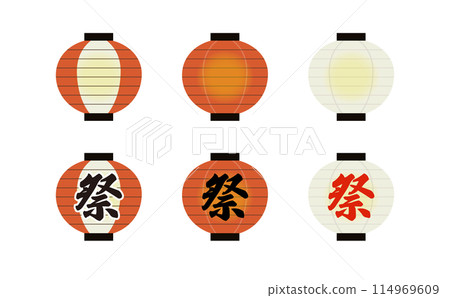 燈籠矢量插畫 燈籠矢量插畫 114969609