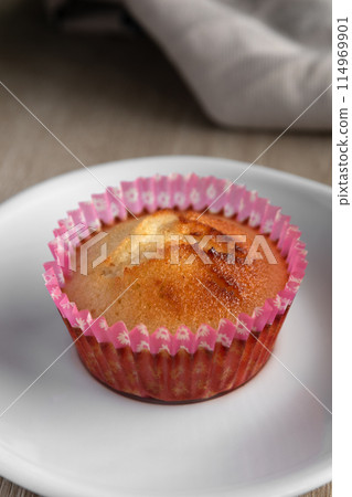 Lemon Financier French Pastry Homemade Recipe 114969901