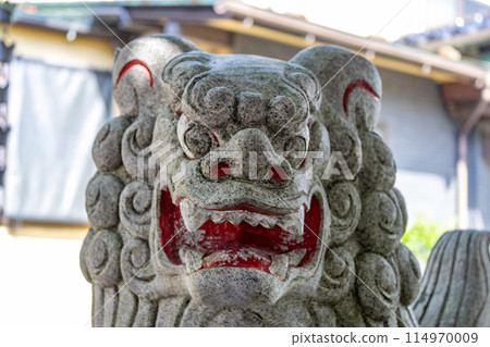Komainu, or lion-dog (public art) , Kanazawa, Ishikawa, Japan. 114970009