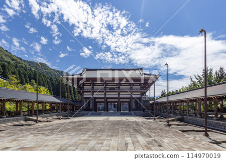 Echizen Daibutu Buddhist temple, Fukui, Japan. Echizen Daibutu Buddhist temple, Fukui, Japan. 114970019