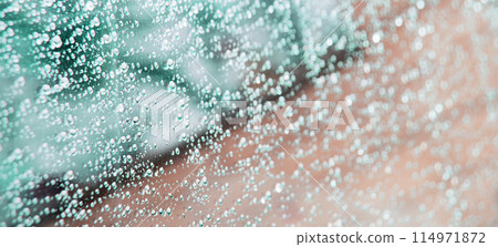 Raindrops on the car wondow 114971872