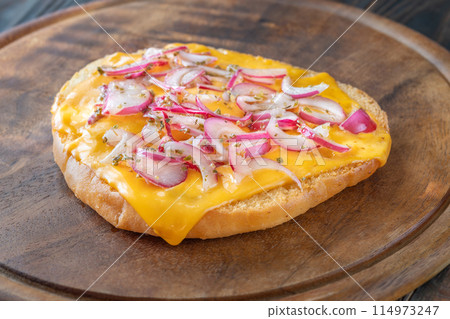 Pita cheese sandwich 114973247