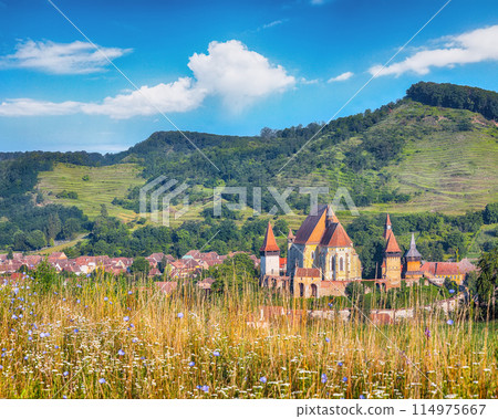 Amazing medieval architecture of Biertan fortified Saxon church in Romania Amazing medieval architecture of Biertan fortified Saxon church in Romania 114975667