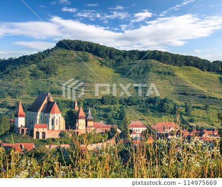 Amazing medieval architecture of Biertan fortified Saxon church in Romania Amazing medieval architecture of Biertan fortified Saxon church in Romania 114975669