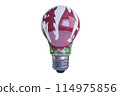 Eco-Friendly LED Bulb with a Welsh Dragon Design Celebrating Welsh Culture 114975856