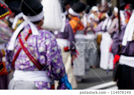 Female warrior image blur Female warrior image blur 114976149