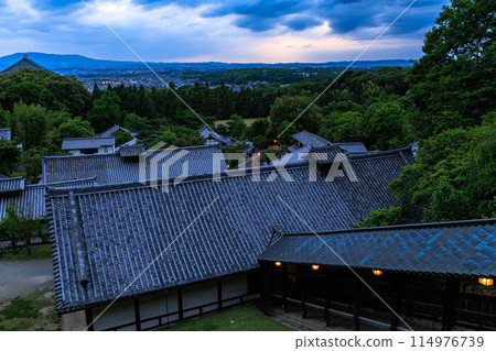 100 Best Sunsets in Japan - Evening view from Todaiji Temple's Nigatsudo Hall - Sunlight peeking through the clouds and Todaiji Temple's Nigatsudo Hall (wide angle) 18:54 100 Best Sunsets in Japan - Evening view from Todaiji Temple's Nigatsudo Hall - Sunlight peeking through the clouds and Todaiji Temple's Nigatsudo Hall (wide angle) 18:54 114976739