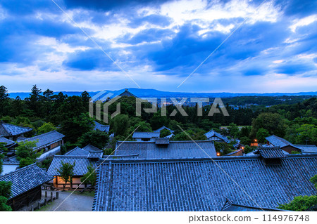Top 100 Sunsets in Japan - Evening view from Todaiji Temple's Nigatsudo Hall - Afterglow peeking through the clouds and the gradation of the sky (wide angle) 19:04 Top 100 Sunsets in Japan - Evening view from Todaiji Temple's Nigatsudo Hall - Afterglow peeking through the clouds and the gradation of the sky (wide angle) 19:04 114976748