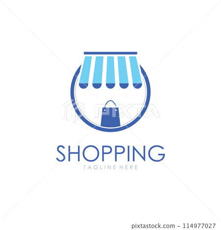Vector Online Shop Logo Icon Vector Online Shop Logo Icon 114977027