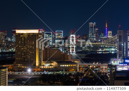 東京夜景 從電信中心展望室看到的夜景 114977309