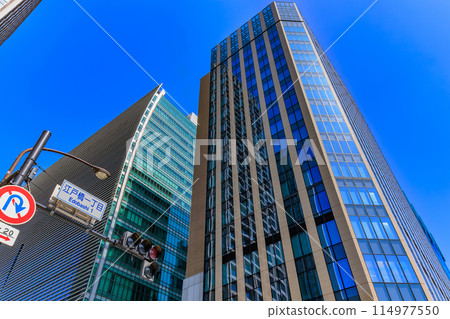Cityscape around Edobashi 1-chome, Nihonbashi, Chuo Ward, Tokyo Cityscape around Edobashi 1-chome, Nihonbashi, Chuo Ward, Tokyo 114977550