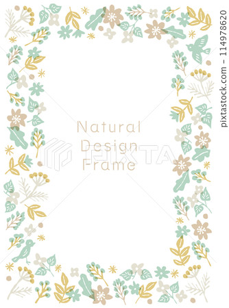 Natural design frame Natural design frame 114978620