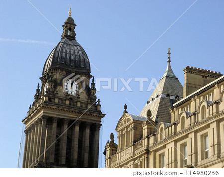 Cathedral against the blue sky Cathedral against the blue sky 114980236