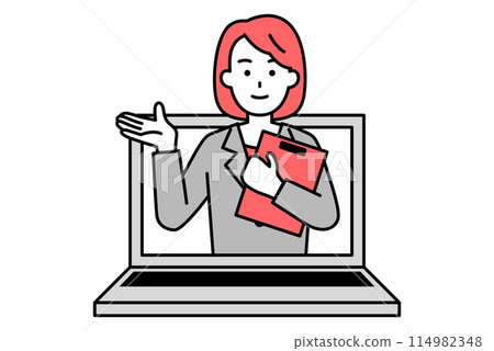 穿西裝的女人在線支持 穿西裝的女人在線支持 114982348