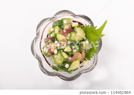 秋葵黃瓜薑湯麵 114982964