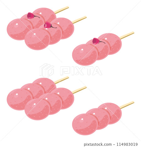 櫻花團子套裝 114983019