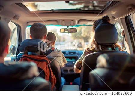 Parent-teacher conferences, the morning rush to get everyone to school. Parent-teacher conferences, the morning rush to get everyone to school. 114983609