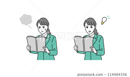 商務人士閱讀手冊的插圖 114984356