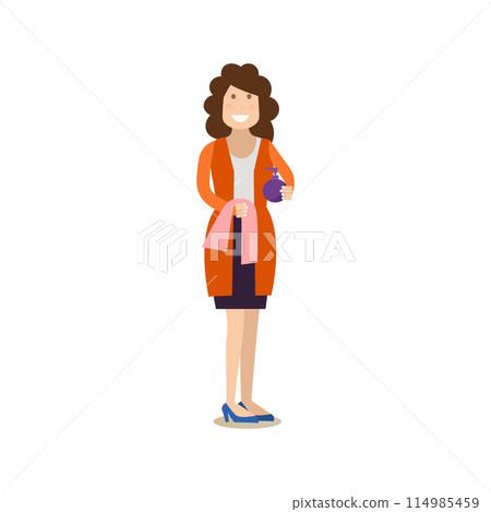 Spa people concept vector flat illustration Spa people concept vector flat illustration 114985459