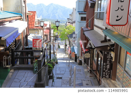 Ikaho Onsen Stone Stairway 114985991