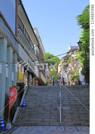 Ikaho Onsen Stone Stairway 114985996
