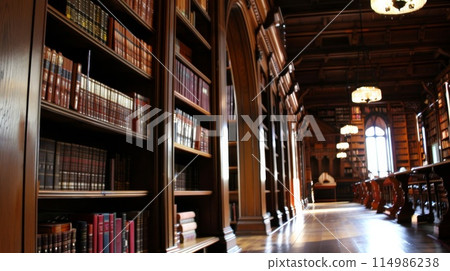 A fine bookshelf 114986238