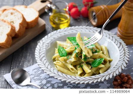 Penne Genovese（北海道鮮奶油餘韻）濃鬱濃鬱的Genovese醬 114989064