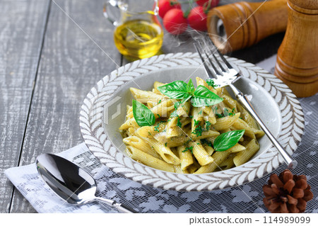 Penne Genovese（北海道鮮奶油餘韻）濃鬱濃鬱的Genovese醬 114989099