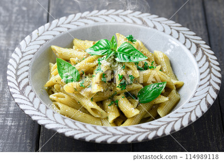 Penne Genovese(北海道鮮奶油餘韻)濃鬱濃鬱的Genovese醬 Penne Genovese(北海道鮮奶油餘韻)濃鬱濃鬱的Genovese醬 114989118