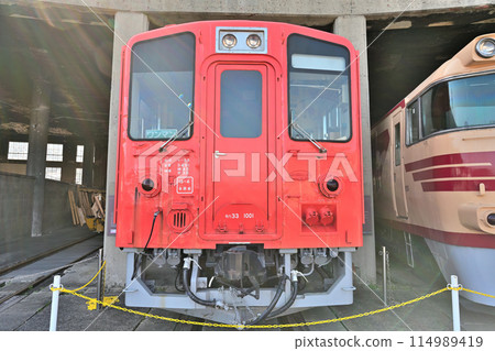 Tsuyama Learning Railway Museum "Roundhouse" and various vintage trains Tsuyama Learning Railway Museum "Roundhouse" and various vintage trains 114989419