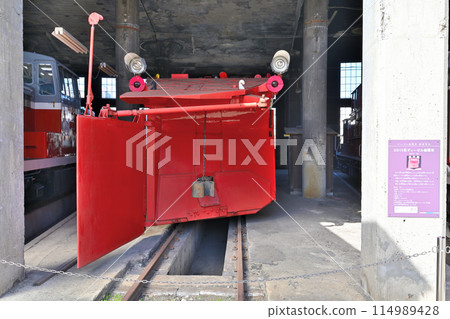 津山真比野鐵道博物館「扇形機車段」和各種舊機車組 114989428