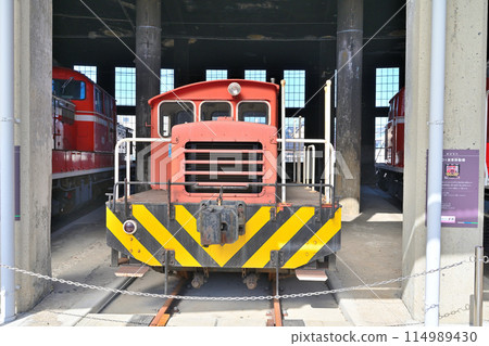Tsuyama Learning Railway Museum "Roundhouse" and various vintage trains 114989430