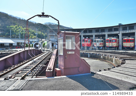 津山真比野鐵道博物館「扇形機車段」和各種舊機車組 津山真比野鐵道博物館「扇形機車段」和各種舊機車組 114989433