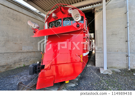 津山真比野鐵道博物館「扇形機車段」和各種舊機車組 114989438