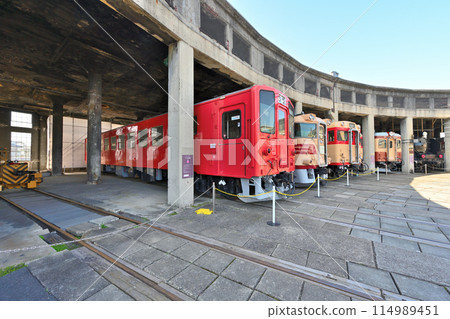 Tsuyama Learning Railway Museum "Roundhouse" and various vintage trains 114989451
