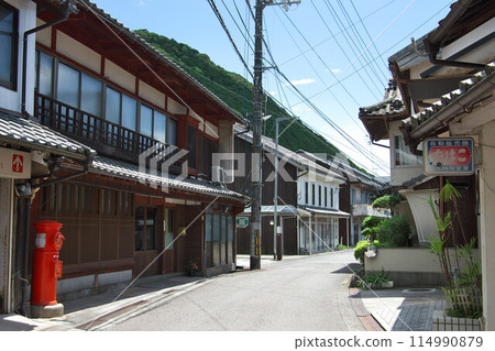 愛媛郡宇和島市：岩松市街景 114990879