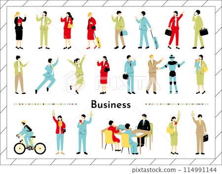 商業場景人物素材合集 114991144